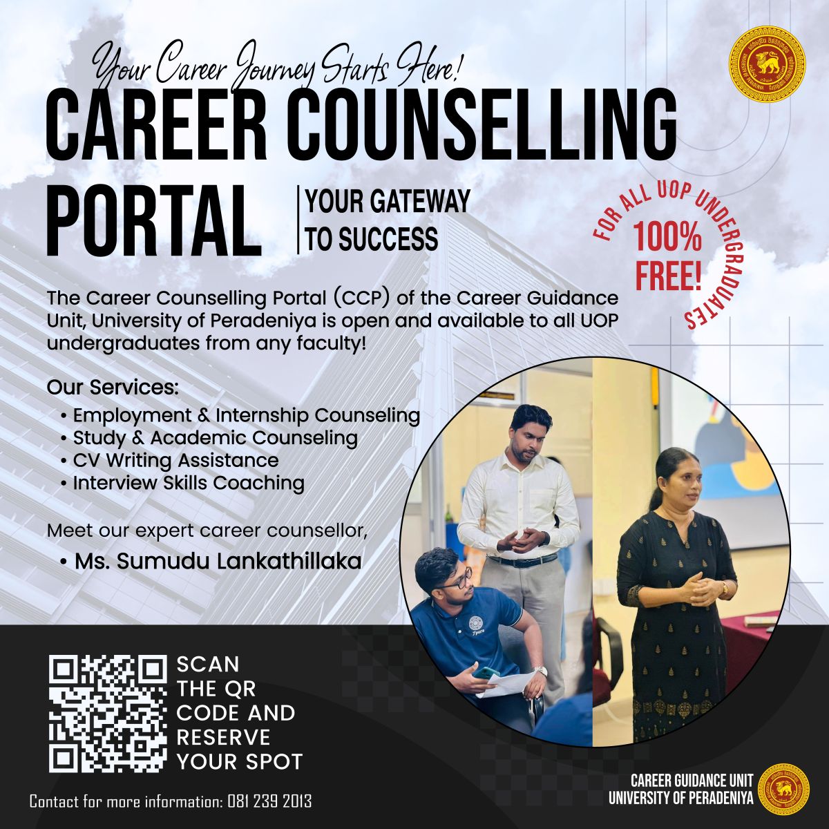 Introducing the Career Counselling Portal!